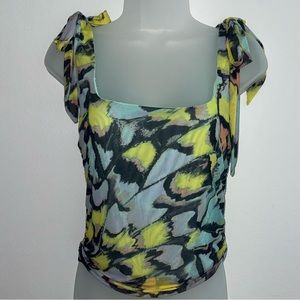 Free People Top with Tie Straps